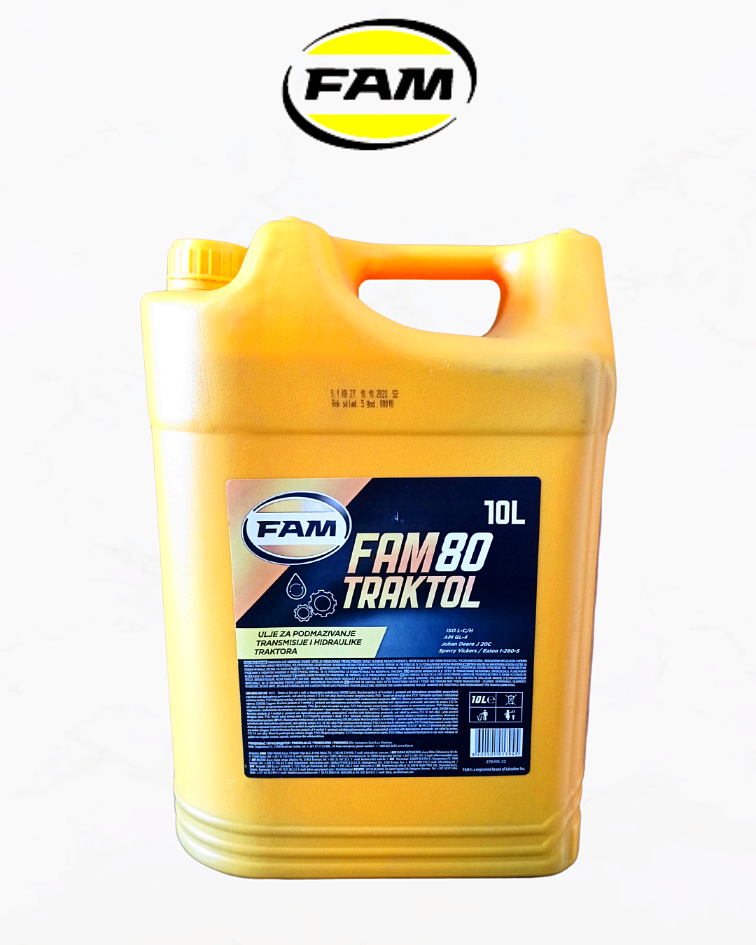 FAM TRAKTOL 80 10L