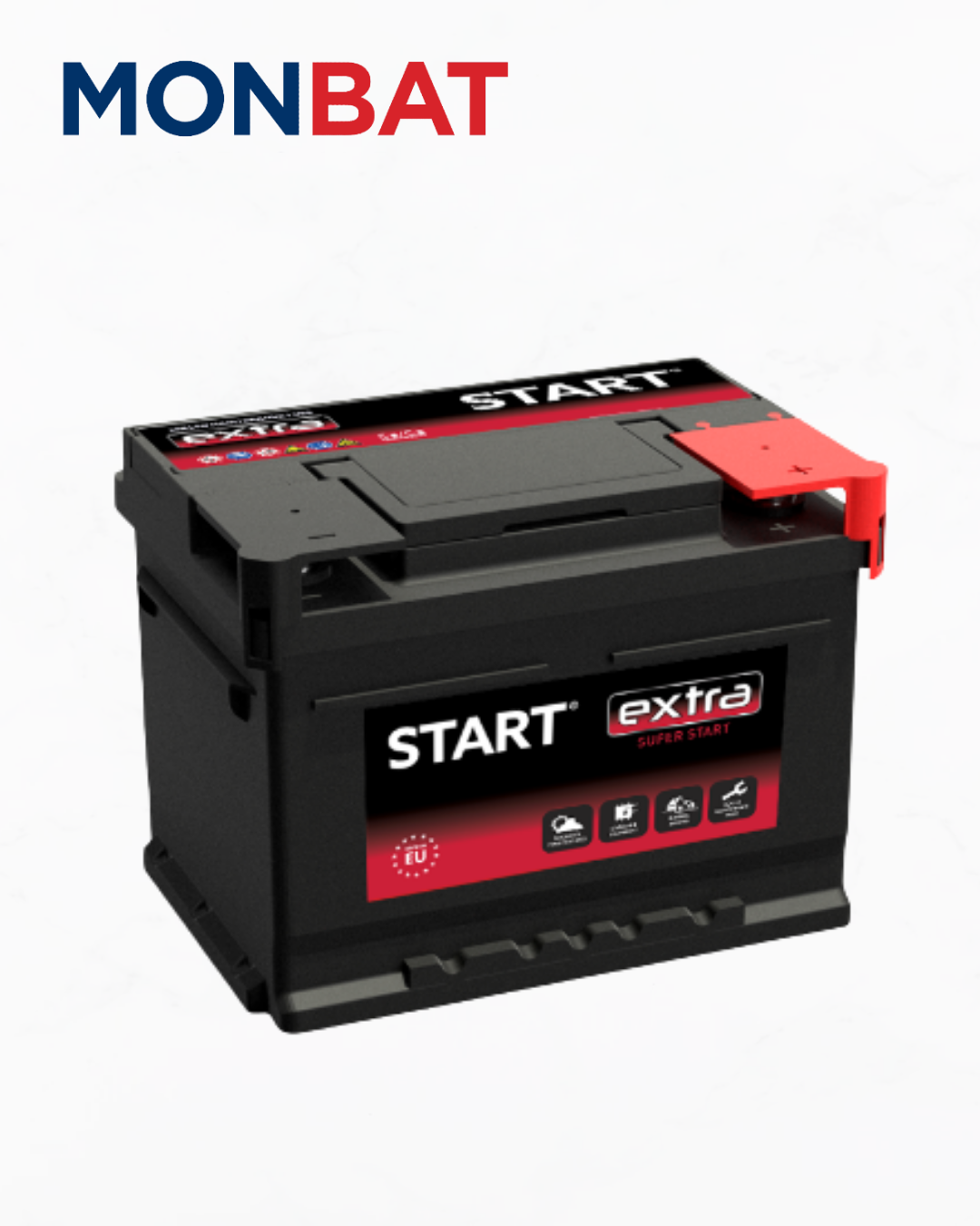 MONBAT 12V - 55Ah START EXTRA