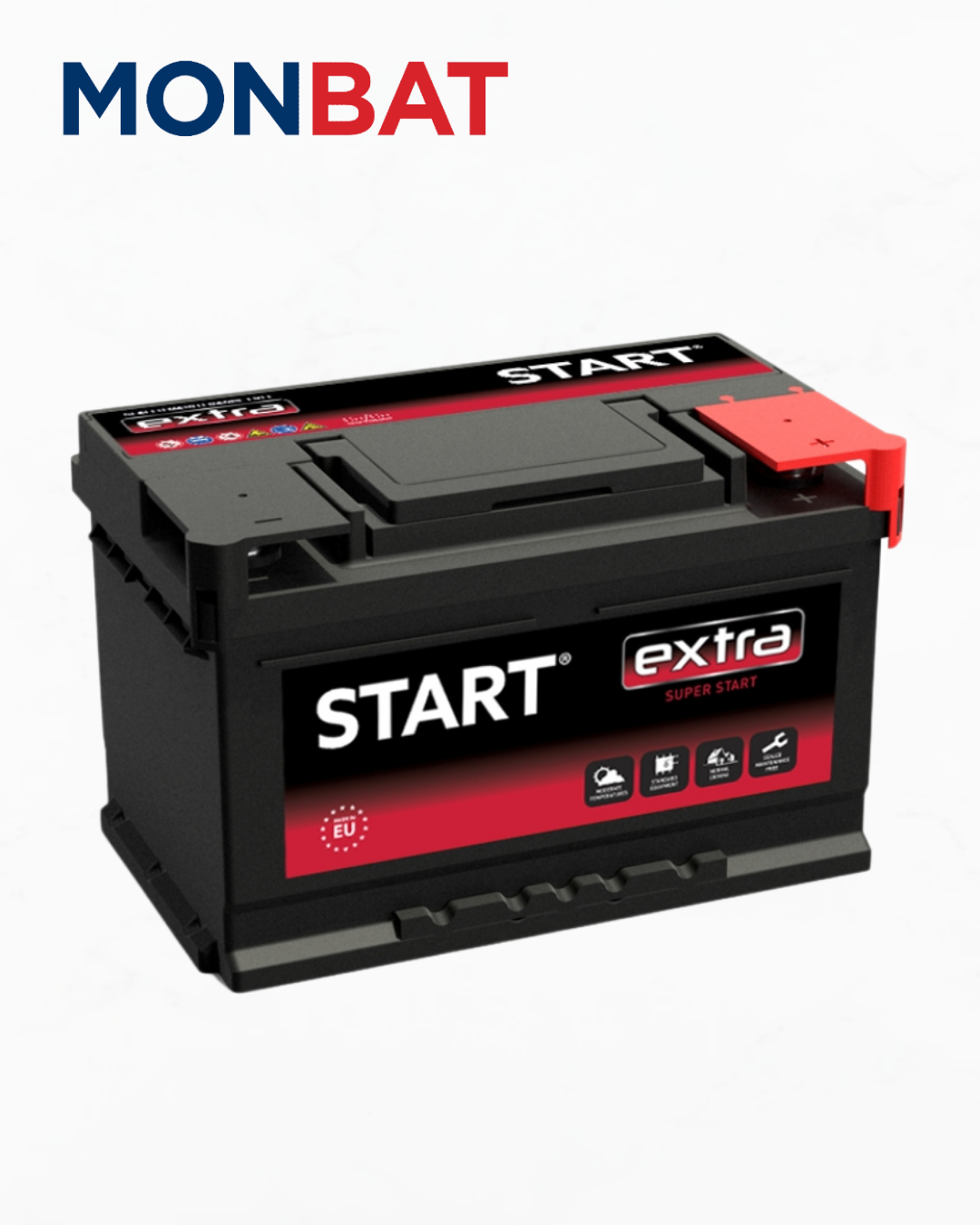 MONBAT 12V - 75Ah START EXTRA