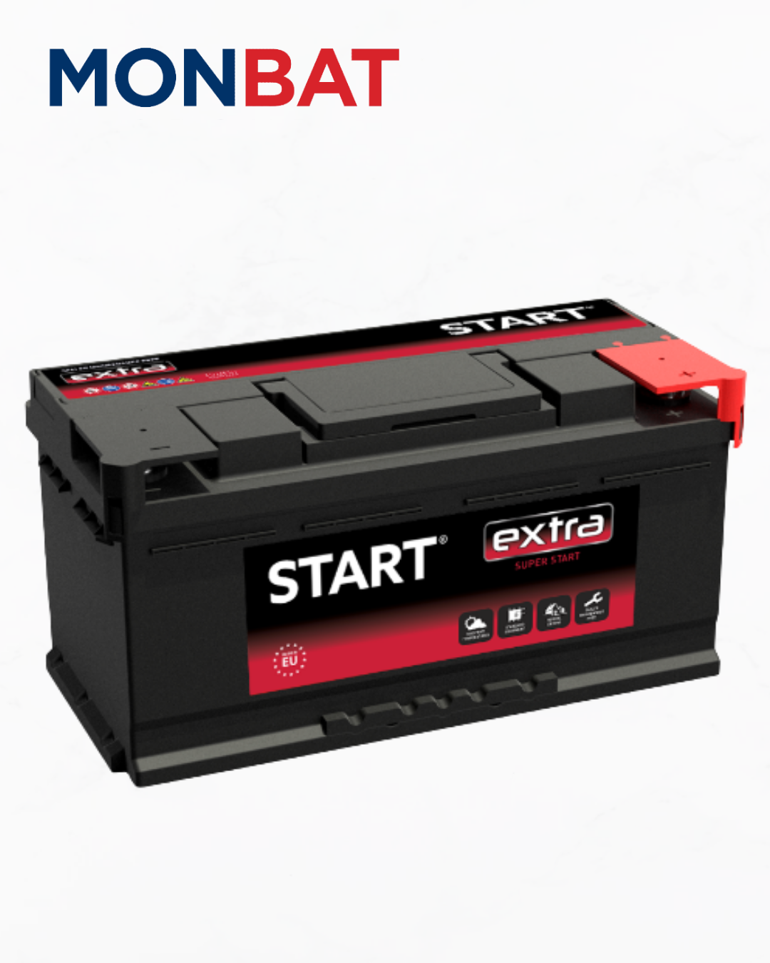 MONBAT 12V - 100Ah START EXTRA