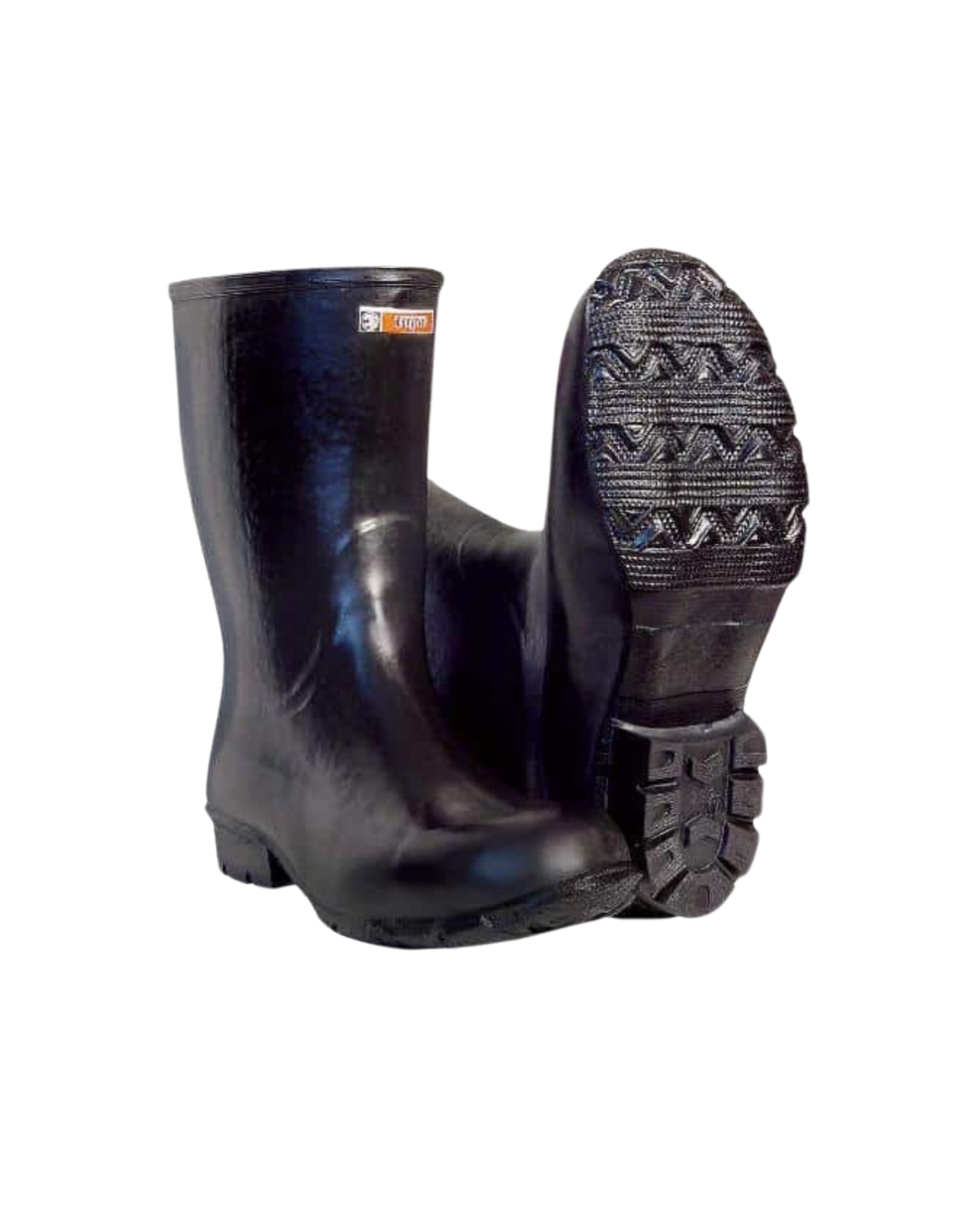 TIGAR GUMENE ČIZME SA FILCOM CRNE NISKA