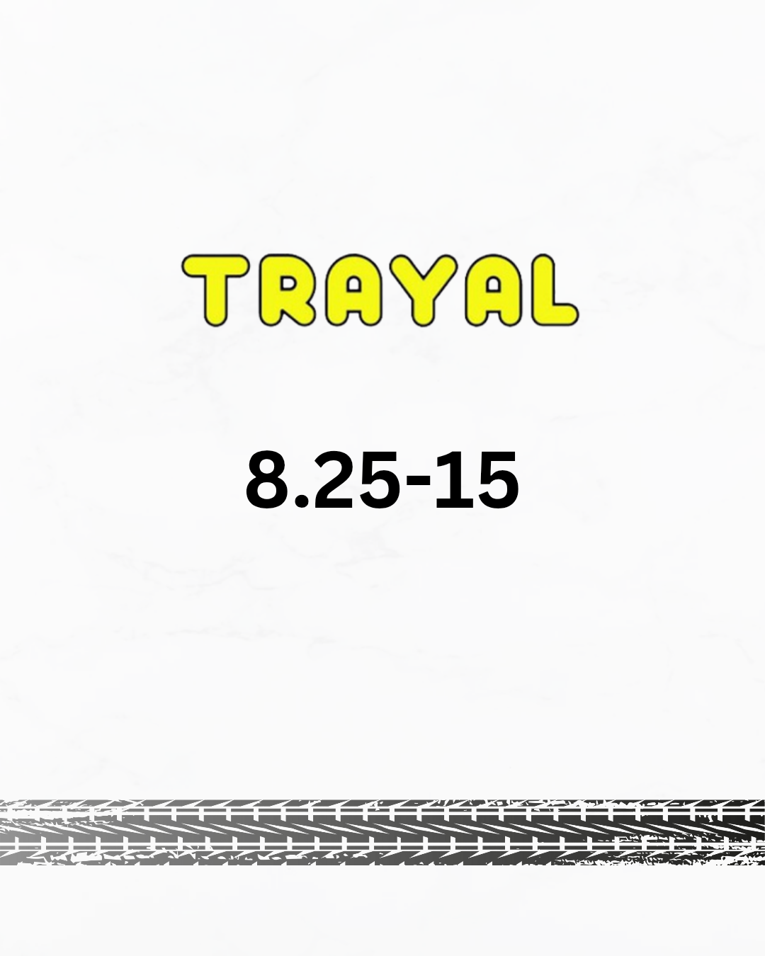 8.25-15 TRAYAL